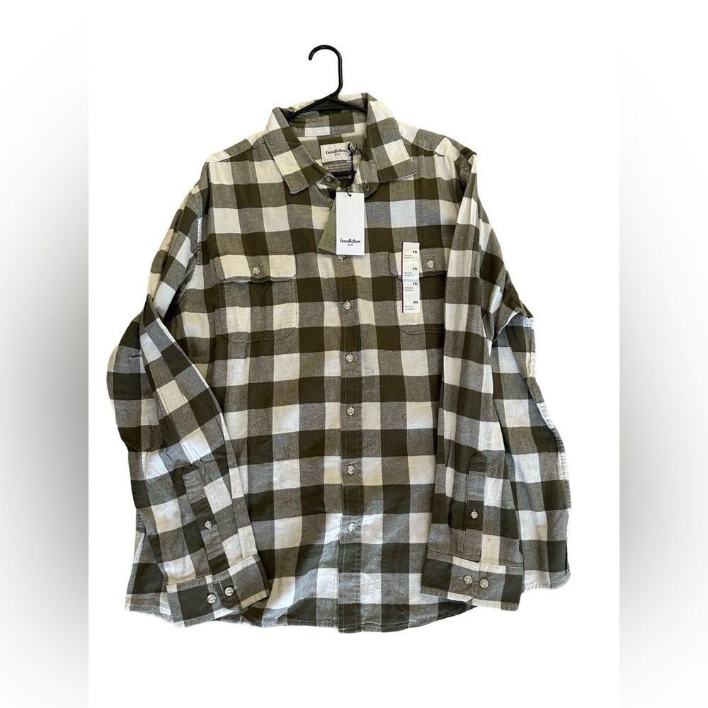 Men’s 2X Goodfellow brand flannel shirt – New
